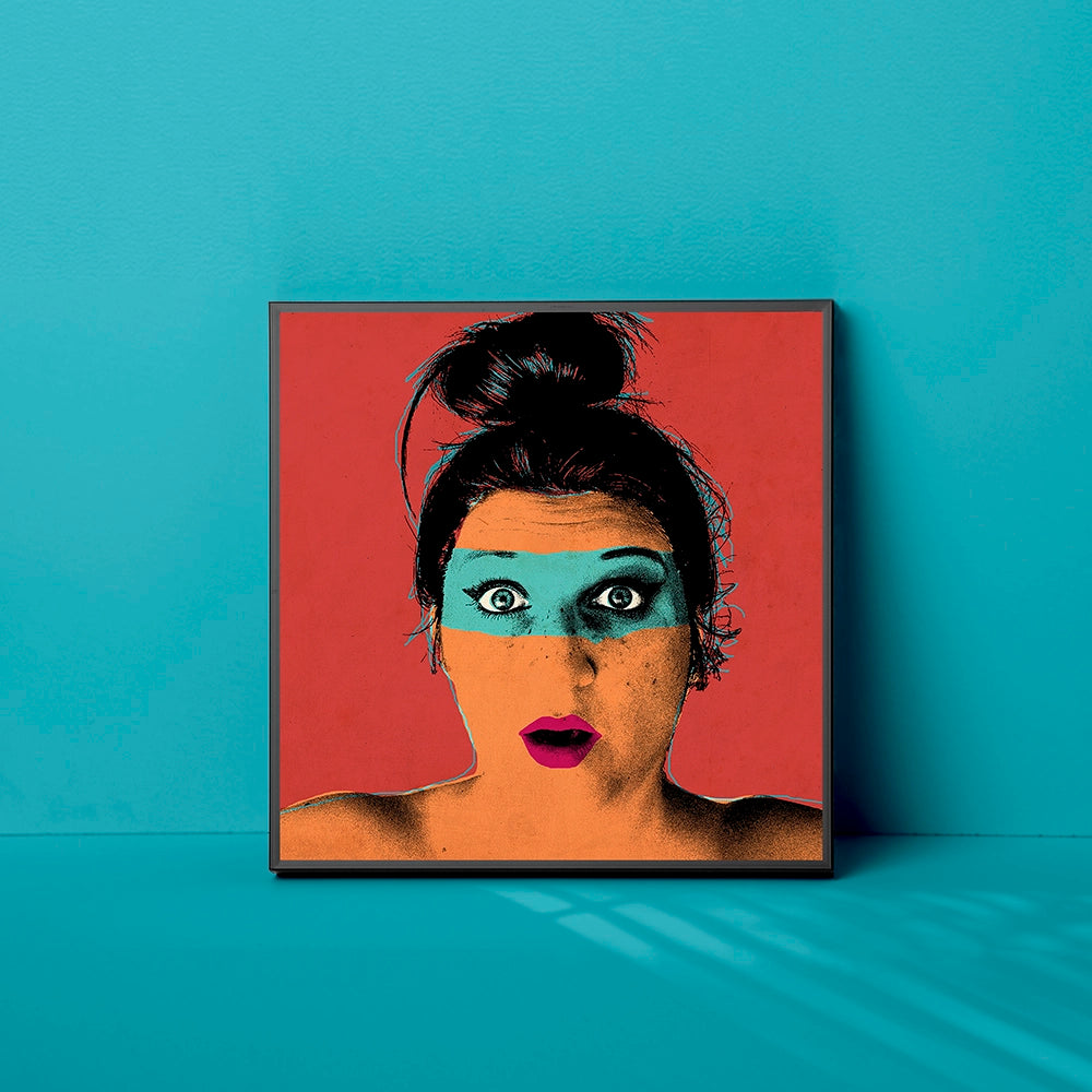 YOUR POP PORTRAIT - 66x66cm