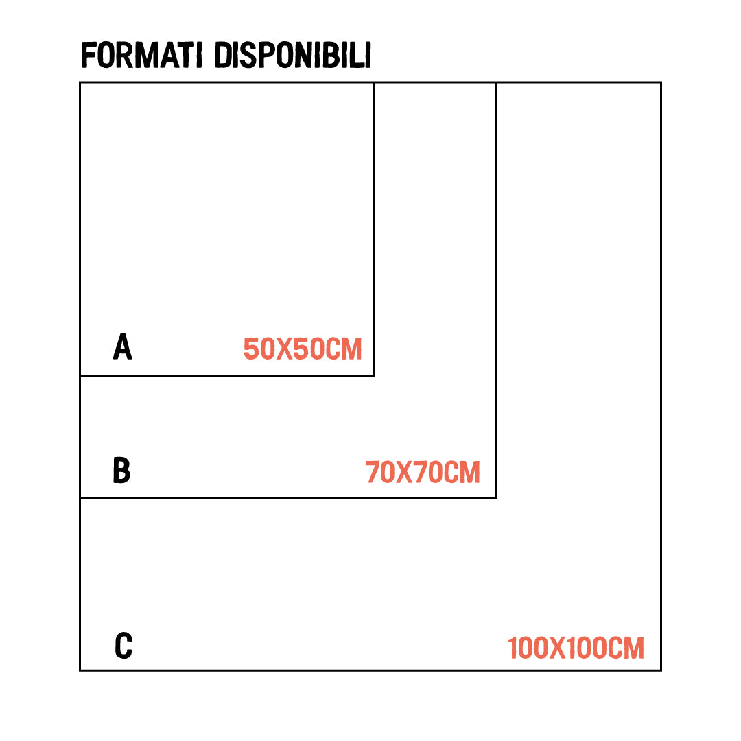 IL TUO RITRATTO POP! 50x50cm