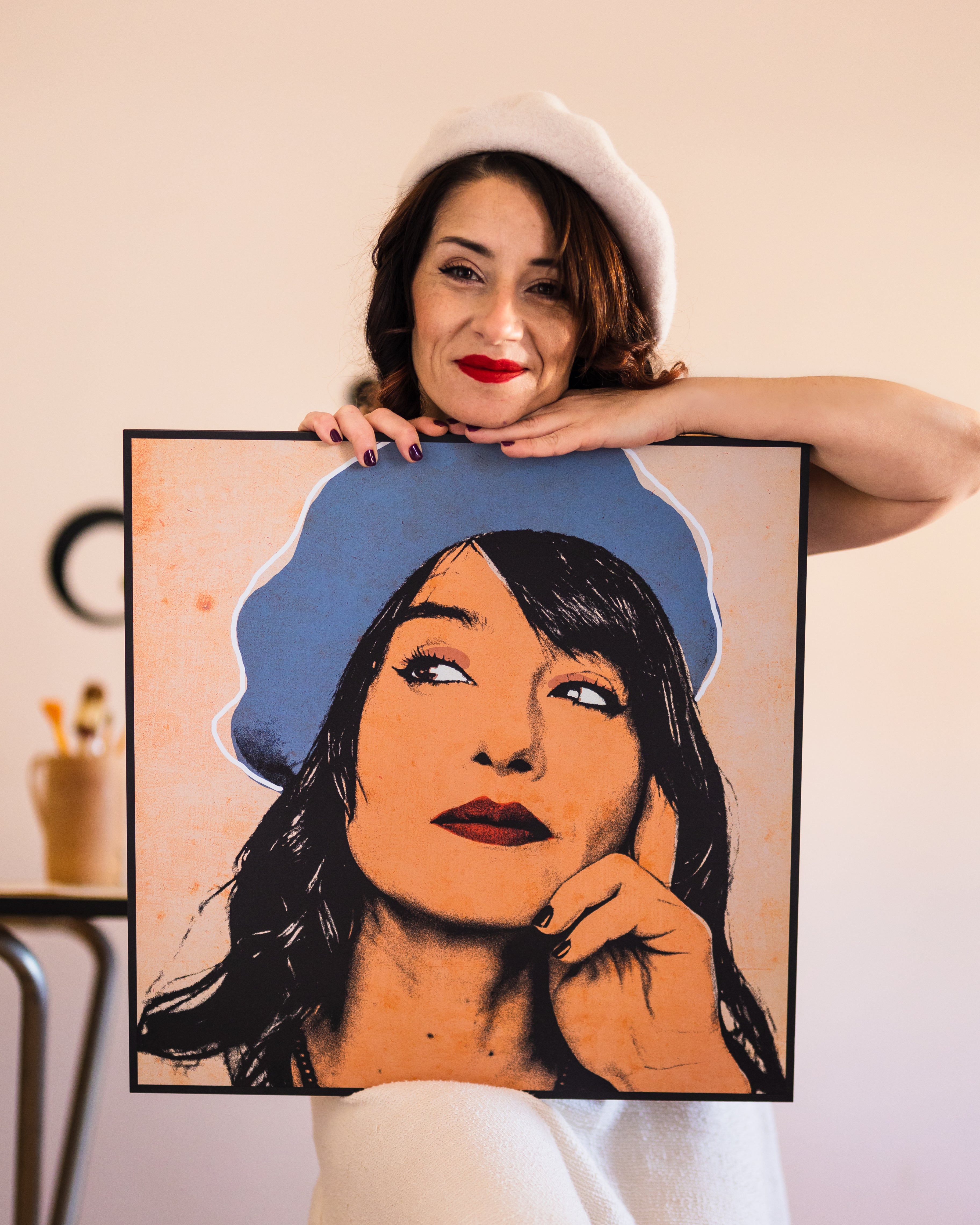 Your Pop Portrait "Andy Style" (4x 23x23cm)