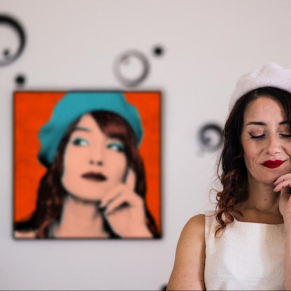 IL TUO RITRATTO POP! 50x50cm