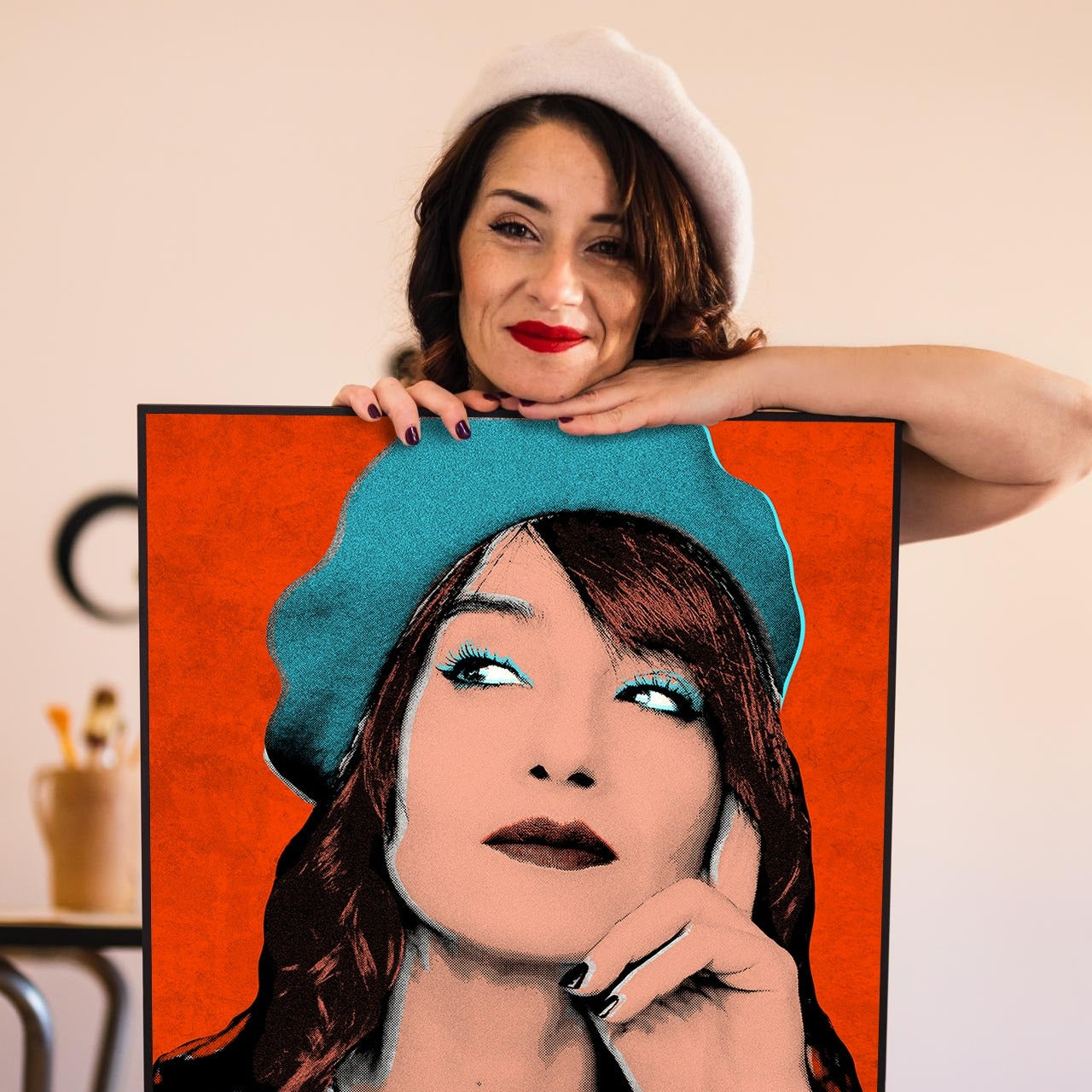 IL TUO RITRATTO POP! 50x50cm